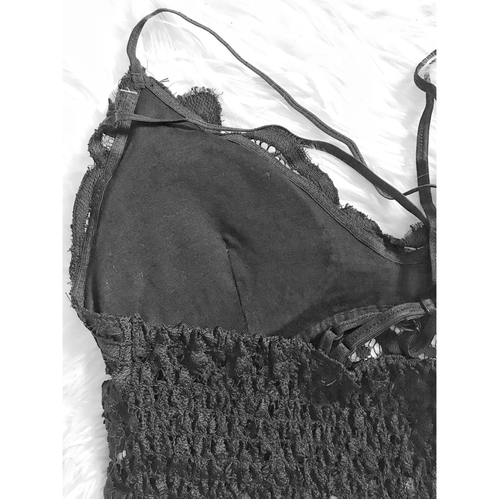 Black Lace Bralette - Picture 4 of 6
